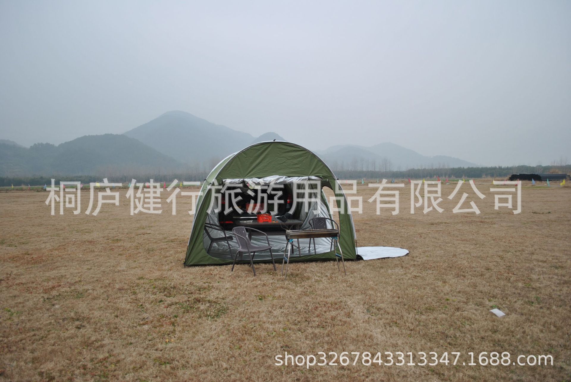 Cheap Goat Tents Outdoor Car Trunk Tent Sunshade Rainproof Tailgate Shade Awning Tent For SUV Car Self Driving Tour Barbecue Camping Tool   